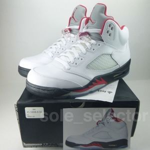 Nike Air Jordan 5 Retro OG FIRE RED w/Receipt
